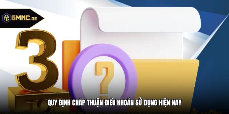 Quy định chấp thuận điều khoản sử dụng hiện nay
