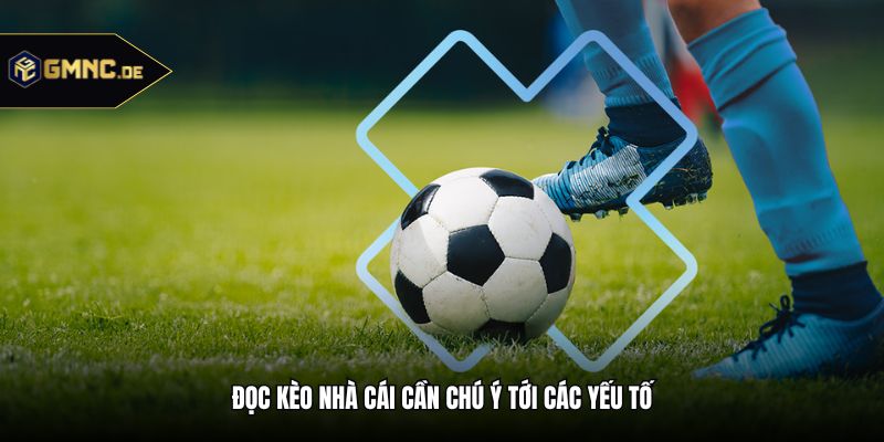 Đọc kèo nhà cái cần chú ý tới các yếu tố