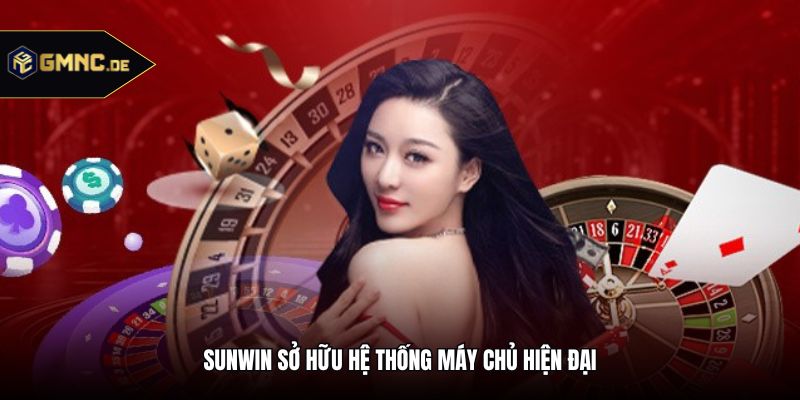 Sunwin sở hữu hệ thống máy chủ hiện đại